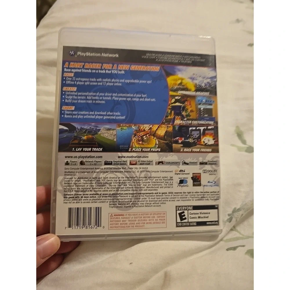 ModNation Racers Sony PlayStation 3‎ Racing Game PS3